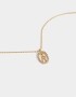 Cadena Corta con Dije Premium Gold Cortos - Dorado