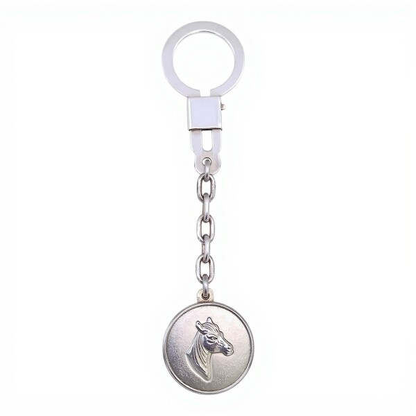 LLAVERO CABALLO - PLATA plateadouniforme