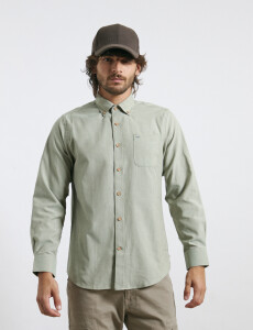012487 CAMISA HARRINGTON LABEL Kaki