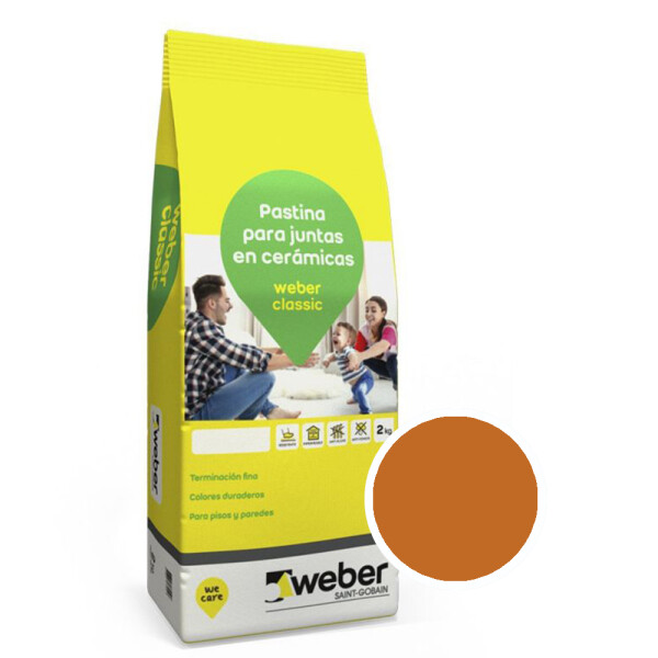 PASTINA CLASSIC TERRACOTA x 2 kg WEBER Pastina Classic Terracota X 2 Kg Weber
