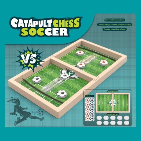 Juego de mesa catapulta sling puck Fútbol 25210 001