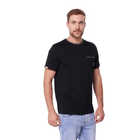 REMERA S-XXXL NEGRO