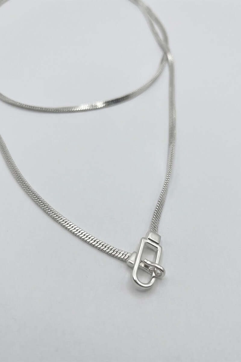 COLGANTE PASADOR PLATA