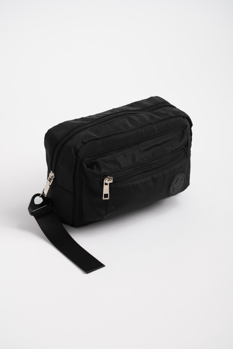Necessaire con bolsillo - Negro 