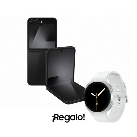 Samsung Galaxy Z Flip7 FE 5G 256 GB Jet Black + Galaxy Watch8 44 mm Silver ¡De Regalo!