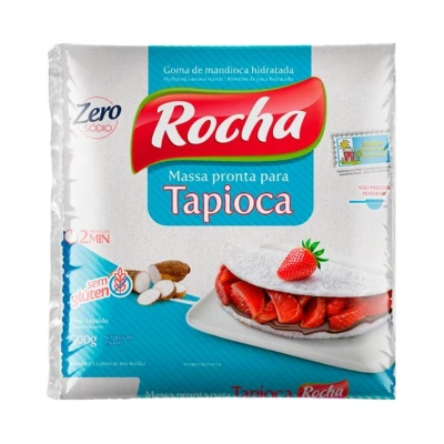 Masa pronta de tapioca Rocha 500 gr. Masa Pronta De Tapioca Rocha