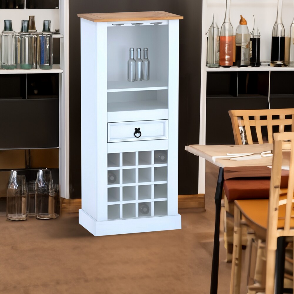Vinera 2 Estantes - Linea Mexicana Blanco