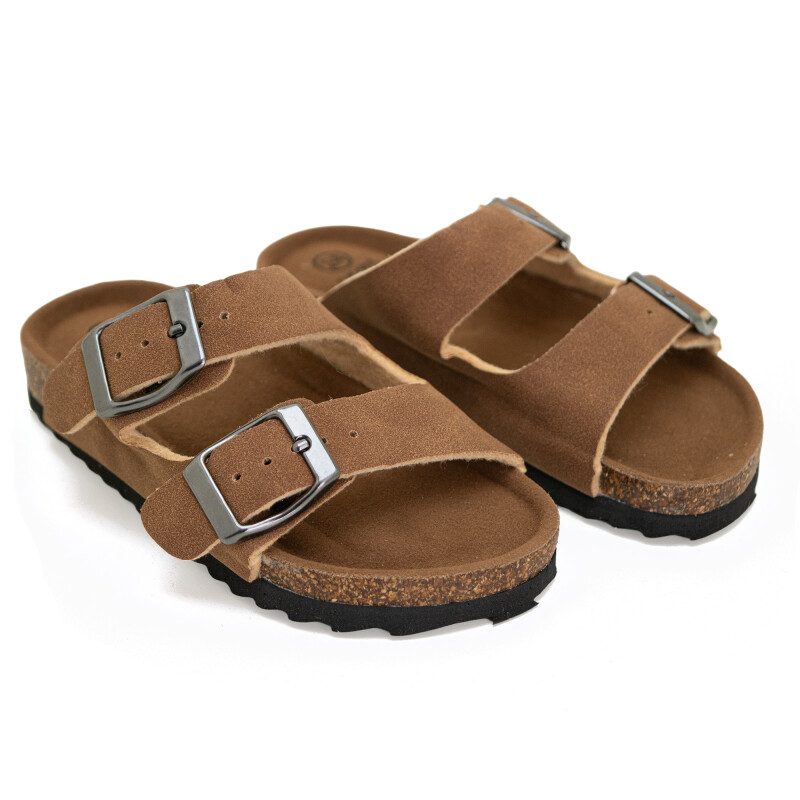 Sandalias Chill Sunday de Niños - YF24K Marron