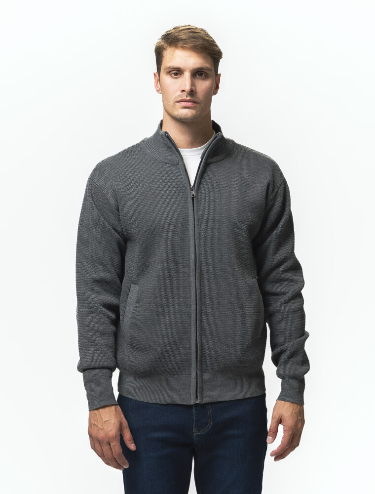 Campera de Punto Palermo Gris