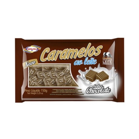 CARAMELO SANTA RITA MIXTO CHOC/D LECHE 700G/140U CARAMELO SANTA RITA MIXTO CHOC/D LECHE 700G/140U