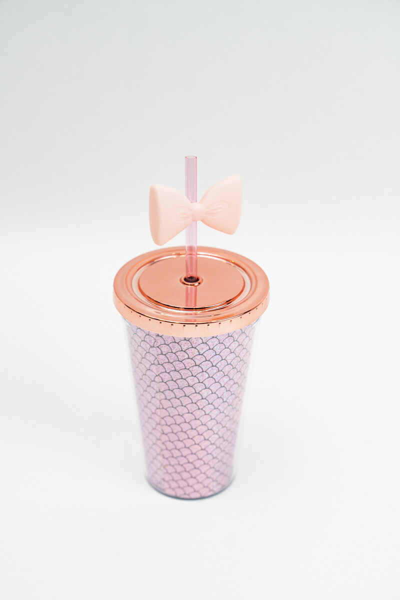 Vaso Con Tapa + Sorbito Vanta - Estampado 3 