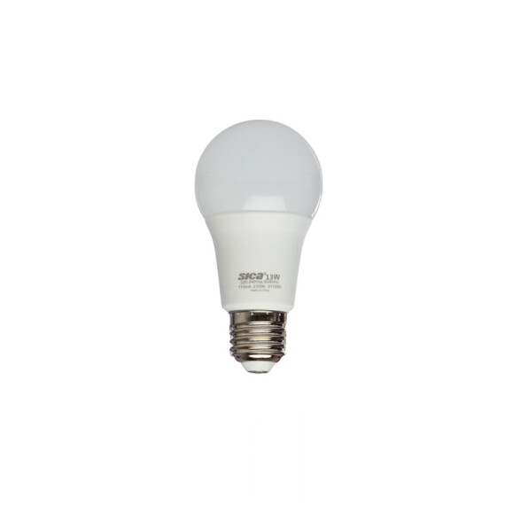 Lámpara LED tipo bulbo E27 220V 13W cálida 2700K SK2955