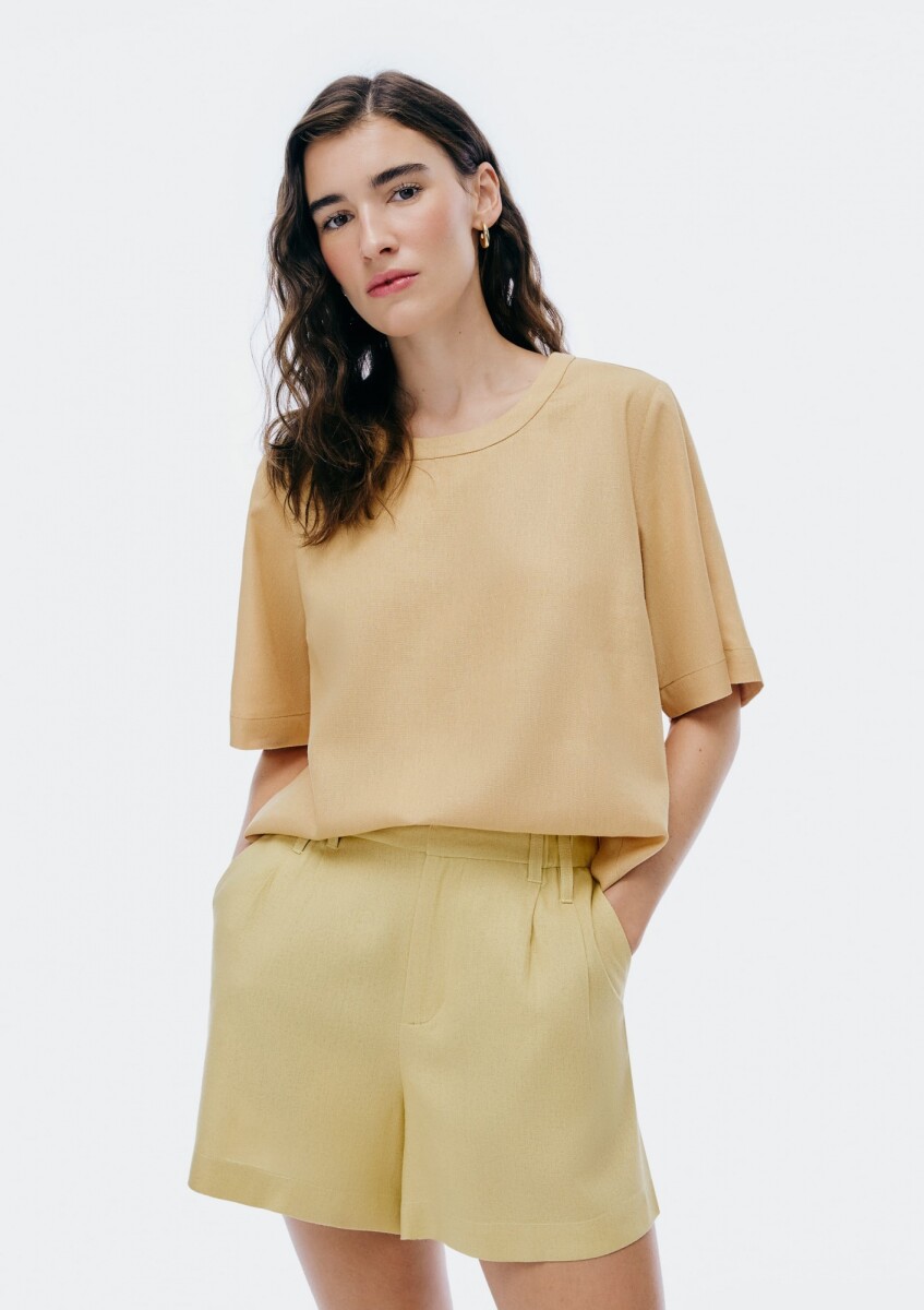 BLUSA FEM - BEGE 