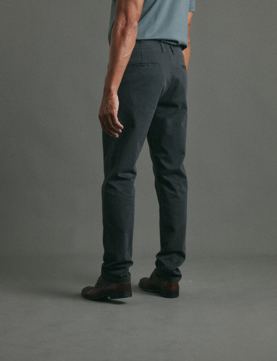 080422 PANTALÓN SPORT S/PINZAS HARRY Gris Oscuro