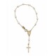Pulsera Rosario con perlas de cultivo Pulsera Rosario con perlas de cultivo