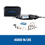 Minitorno Dremel 4000 con 26 accesorios Dremel Unica