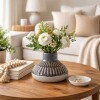 FLORERO SATIN Gris - Small