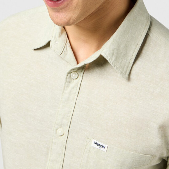 Camisa Wrangler PKT Beige