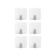 Percha adhesiva 6pcs Percha adhesiva 6pcs