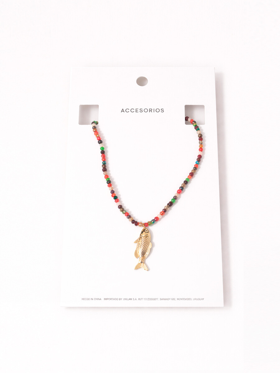 COLLAR PEZ - MULTICOLOR 