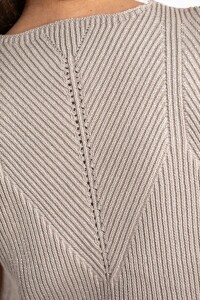 Chaleco Lurex Plata