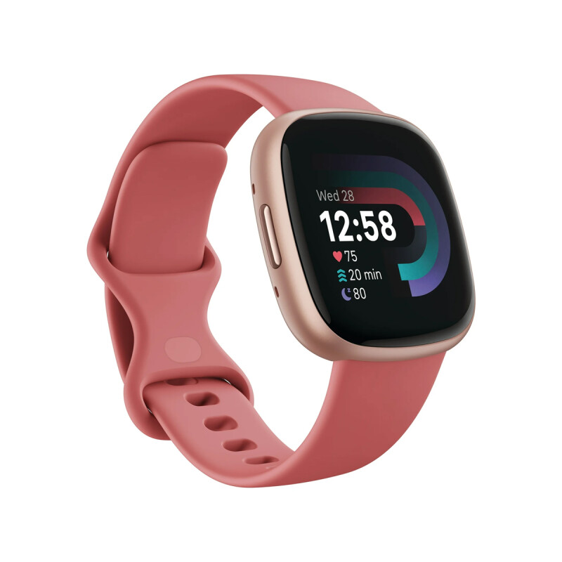 Reloj Smartwatch Fitbit Versa 4 Pink Sand SL Incluidas Reloj Smartwatch Fitbit Versa 4 Pink Sand SL Incluidas