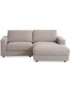 Sofá TORNEMARK chaise longue beige Sofá TORNEMARK chaise longue beige
