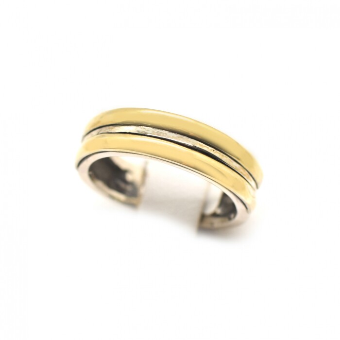 Anillo en Oro y Plata 925 Anillo en Oro y Plata 925