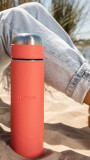 TERMO 1 LITRO ARIES CORAL PINK GRANEADO FINO