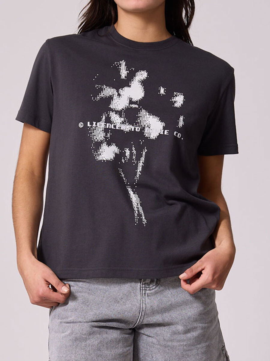 T-SHIRT TIBAN DIXIE - Gris Oscuro 