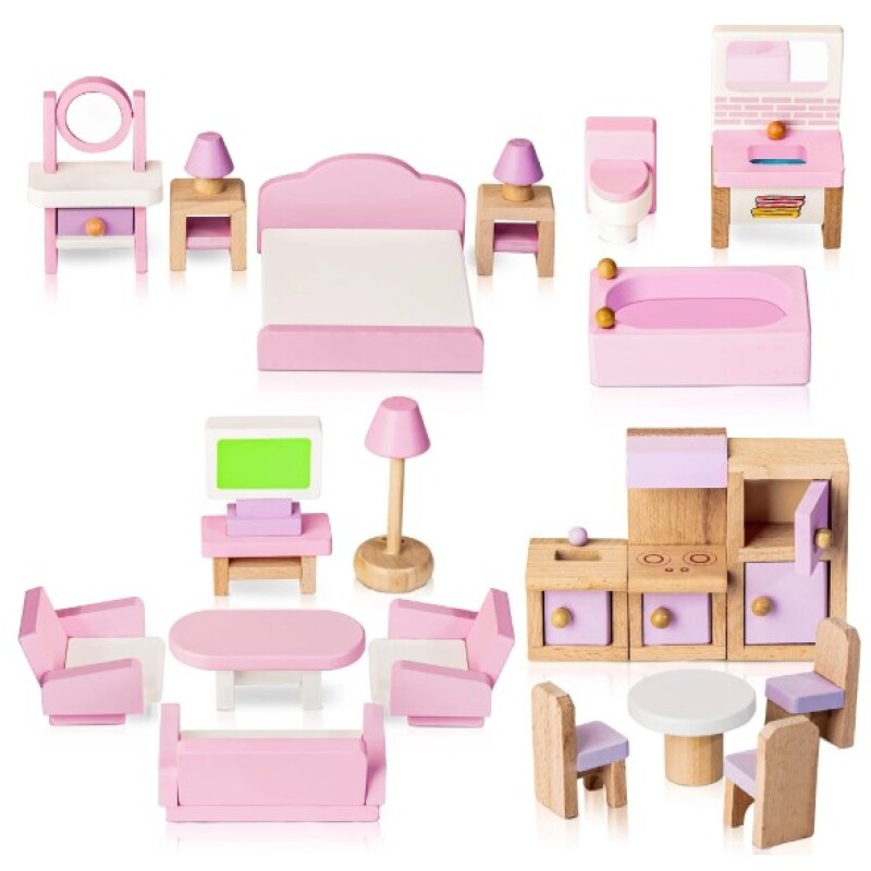 Set completo muebles de casita Unica