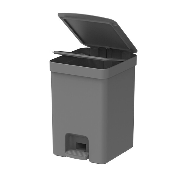Papelera 12L Gris