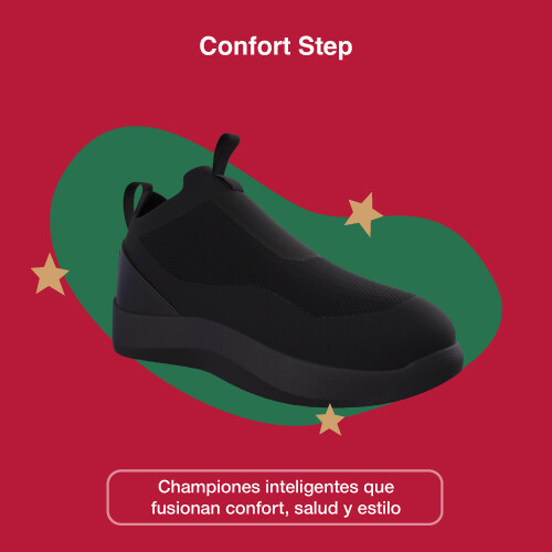 Confort Step - Negro