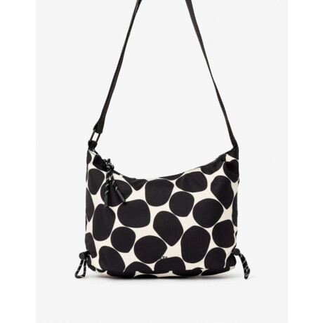 Bandolera En Material Reciclado Estampado Lunares