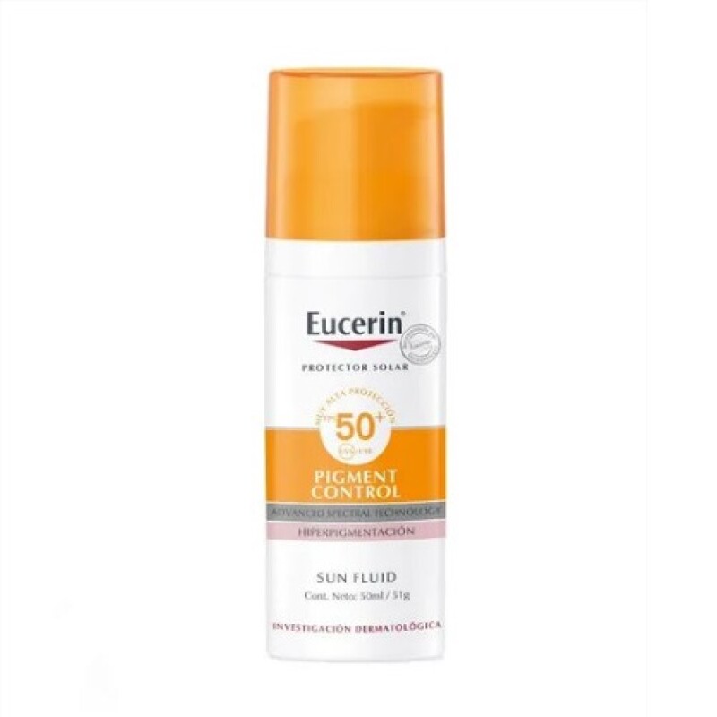 Protector Solar Eucerin Fps 50 Pigment Control 50 Ml. Protector Solar Eucerin Fps 50 Pigment Control 50 Ml.