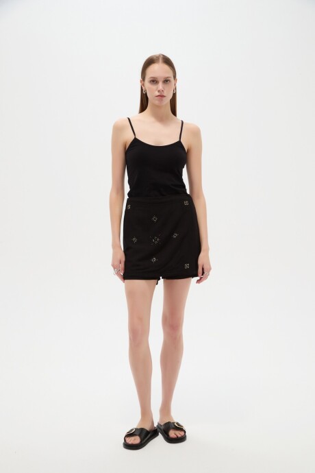 Short Pollera Closia Negro