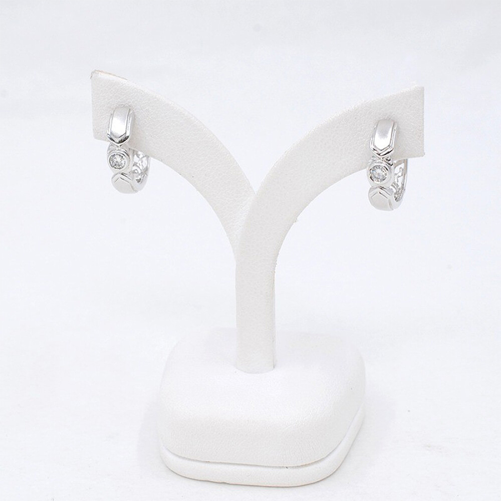 Aros En Oro 18K Y Brillantes Aros En Oro 18K Y Brillantes