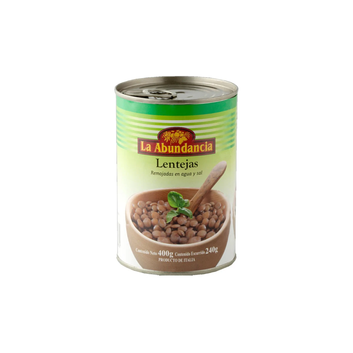 Lentejas en lata 400g La Abundancia 