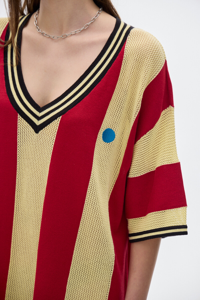 Knit dress Gol ST Yellow