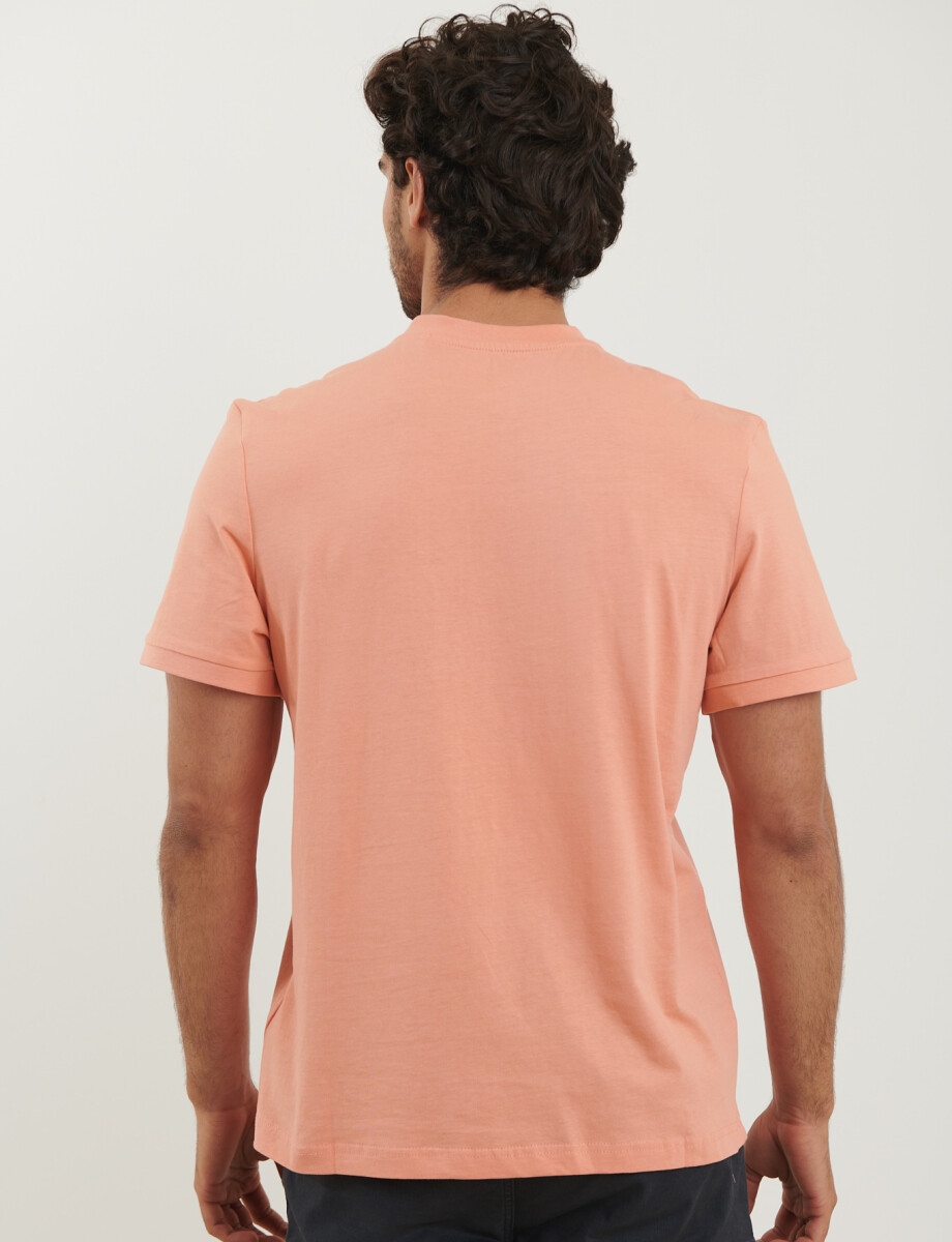 520677 T-SHIRT HARRINGTON LABEL Coral