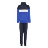 Conjunto Adidas Tiberio 3 Rayas Colorblock Niños Azul