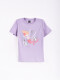 REMERA POLA LILA