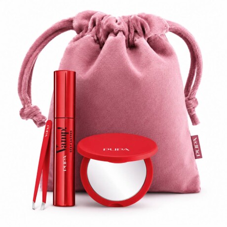 Pack Pupa Máscara de Pestañas Vamp! Sexy Lashes Negra con Espejo y Pinza de Cejas Pack Pupa Máscara de Pestañas Vamp! Sexy Lashes Negra con Espejo y Pinza de Cejas