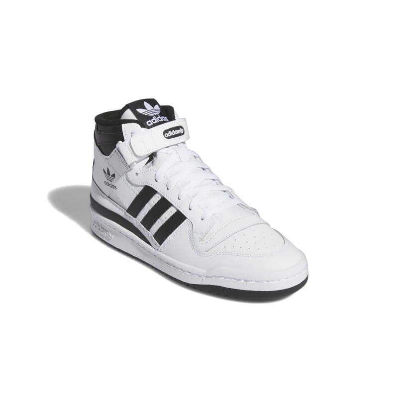 Championes Adidas Forum Mid de Hombre - IG3756 Blanco-negro