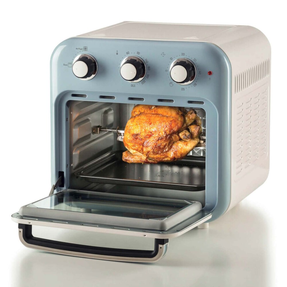 FREIDORA/HORNO VINTAGE 16-LITROS AZUL ARIETE 4632