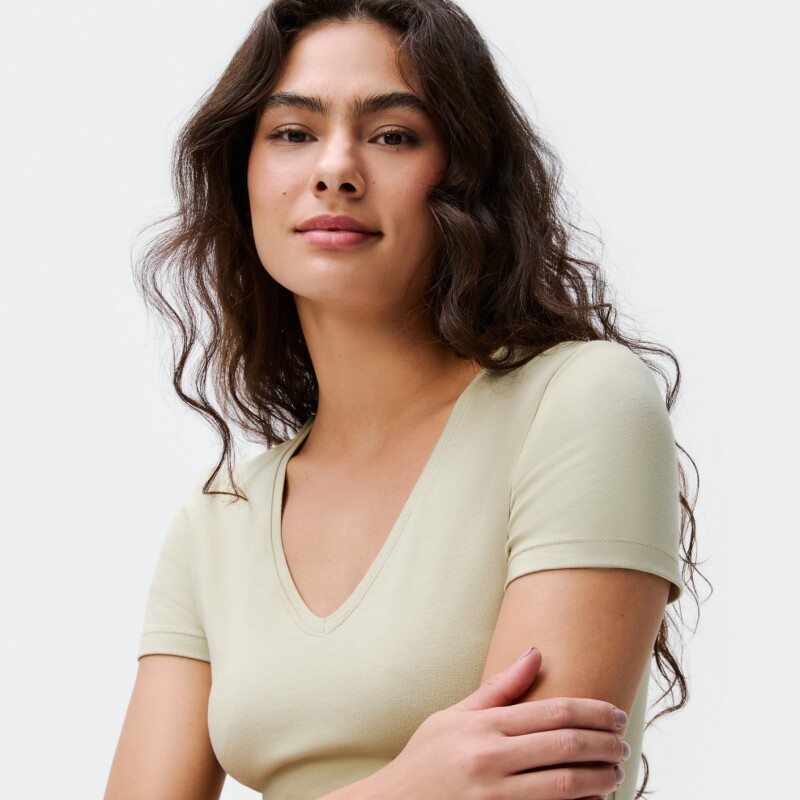 BLUSA MM FEM OLIVA CLARO