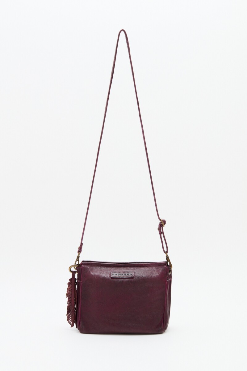 Cartera Flower Mandala Bordo