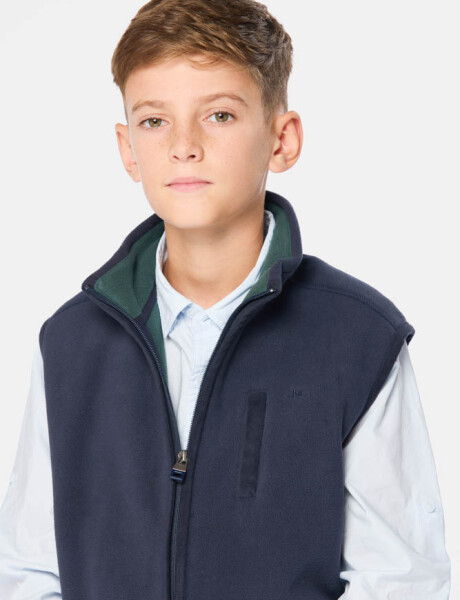 CHALECO POLAR Azul