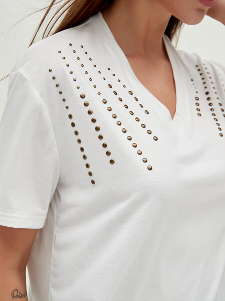 REMERA GILDA OFF WHITE