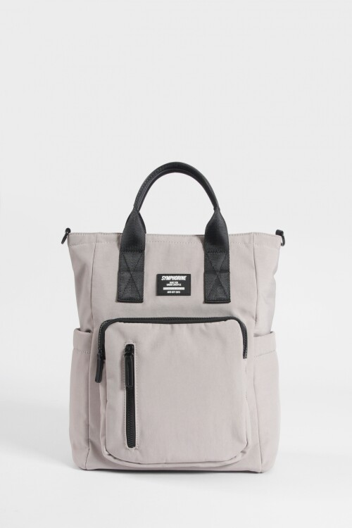 Mochila porta laptop urban lifestyle gris